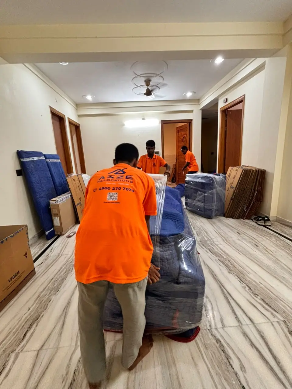 Household, car and bike shifting services across India
